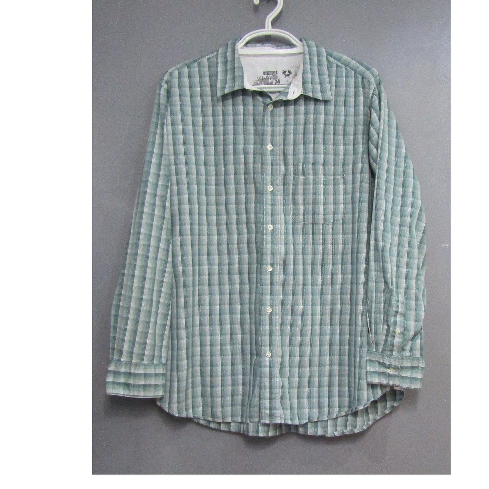 Old Navy Live VIP Access Shirt Green Check Size XL